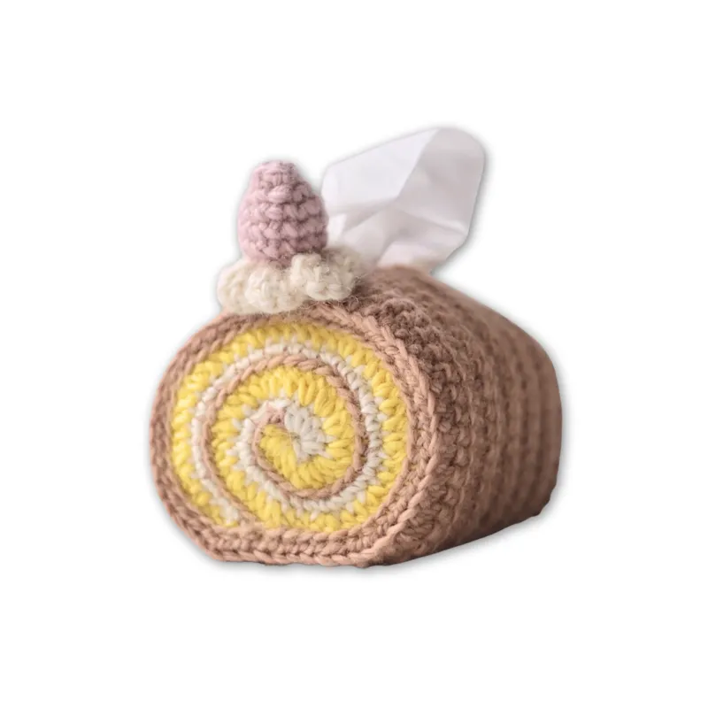 【amuyo club限定】ロールケーキのポケットティッシュケース